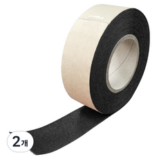 미끄럼방지 논슬립 계단 안전 테이프, 2개, 흑색