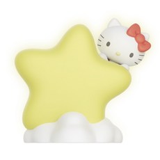 Sanrio三麗鷗 星星小夜燈 Hello Kitty造型 柔和燈光, 款式隨機