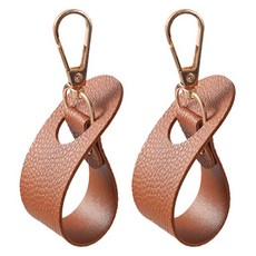 Starium 便攜式包包帽子掛勾, 棕色, 2個