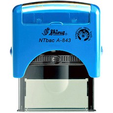 Shiny 無相關事項 自動庫存章 A-843 藍色外殼, 藍紫色, 1個