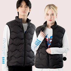 아르메데스 남녀공용 경량 패딩 집업 베스트 AR-614