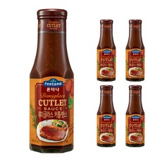 Fontana 多蜜豬排醬, 280g, 5瓶