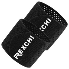REXCHI 雷奇 運動纏繞式加壓護腕 HW16 21 x 5cm 黑色 運動防護 加壓支撐, 2個