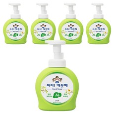 아이깨끗해 향균 폼 핸드솝 숲 속 산책향, 490ml, 5개