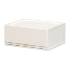 블럭 서랍장 1단 52, 핑크, 1개