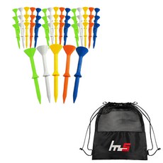 NAYA STYLE 高爾夫 T恤 100p + 專屬小袋套組 GFYP-160-2PU, 隨機發貨（高爾夫球座），混色（袋裝）