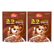 포스트 초코후레이크 시리얼, 600g, 2개