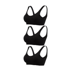 BASE ALPHA ESSENTIALS 舒適無痕無鋼圈內衣 3件組