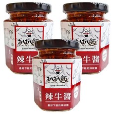 扒扒飯 雙椒辣牛醬 180g, 3瓶