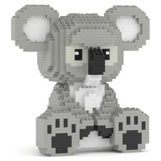 JEKCA 大眼無尾熊動物塊S, 混色