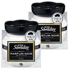 KOBAYASHI 小林製藥 Sawaday PARFUM 車用芳香劑 90g, 白色花香, 2罐