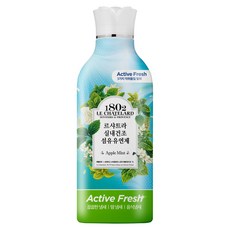 1802 LE CHATELARD 室內晾乾 高濃縮衣物柔軟精 蘋果薄荷 正裝, 1L, 1個
