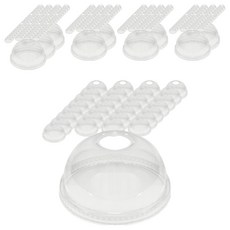 有益生活 PET 冰杯蓋 92mm, 300個, 1入, 圓頂型