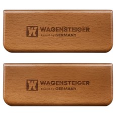 WAGENSTEIGER 木製隔熱鍋具握柄 耐熱250度, 115 x 45 x 28mm, 2個