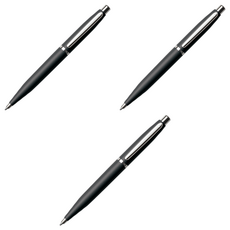 SHEAFFER 西華 VFM原子筆, 霧面黑色, 3支