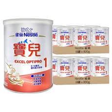 Nestle 雀巢 寶兒 嬰兒配方奶粉 1號 0~12個月, 800g, 12罐