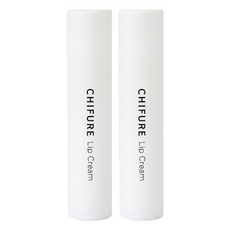 CHIFURE 保濕護唇膏, 無色, 4.6g, 2支