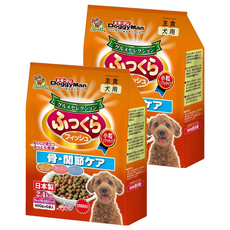 DoggyMan 多格漫 頂級軟性骨骼關節保健主食 狗飼料, 小麥粉, 2.4kg, 2袋