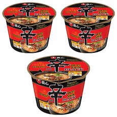 NONGSHIM 農心 超進化辛碗麵 濃郁牛骨湯味 101g, 3入
