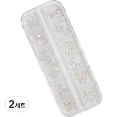 極光緞帶組 KN-P1039, 混合顏色, 2個