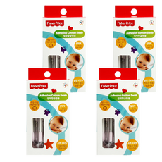 피셔프라이스 베이비점착면봉 개별포장, 50개입, 4개