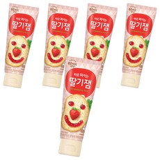 복음자리 바로 짜먹는 딸기잼, 100g, 5개