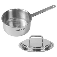 Kitchen-Art 優質5層IH單柄湯鍋, 16cm, 單色, 1組