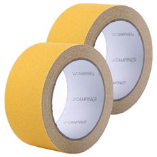露營好物 防滑膠帶 黃色 5cm x 5m, 2個