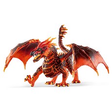 schleich 史萊奇 Lava 熔岩龍公仔 SL70138, 1個