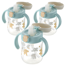 릿첼 TLI SD 스파우트컵, 200ml, 3개, 민트퍼피