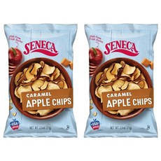 Seneca 蘋果脆片 焦糖口味, 2包, 71g