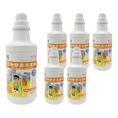 do it 多益得 ALL Clean 生物酵素清潔劑，有效分解油污、皂垢、糖分、醬汁，946ml, 6瓶