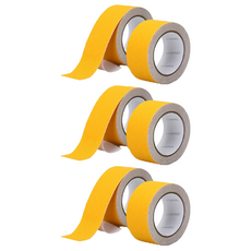 미끄럼방지 테이프 옐로우 5cm x 5m, 6개