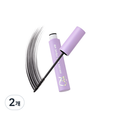 I Beam 雙倍長睫毛膏 7.5g, 黑色, 2個