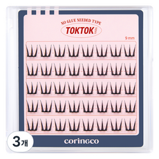 corinGco Toktok-hara 免膠水假睫毛, 謬思, 3個