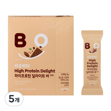 비오비타 일동제약 하이프로틴 딜라이트 바 초코 4p, 140g, 5개