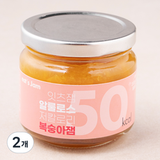잇츠잼 알룰로스 저칼로리 복숭아잼, 2개, 200g