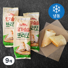 한끼의품격 닭가슴살 브리또 (냉동), 180g, 1개입, 9개
