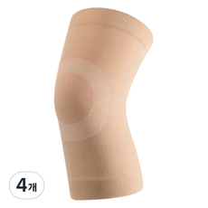 루네온 깔끔한 스포츠 무릎 보호대 피부색, 4개
