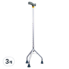 난리시스터즈 가벼운 어르신 선물 지팡이 TYPE 05, 3개