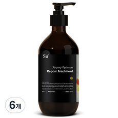 수오가닉 퍼퓸 트리트먼트 베이비머스크, 1.05L, 6개