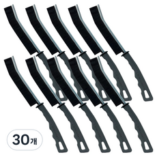 LIVING Maker 家用超薄硬毛多用途縫隙清潔刷, 混合顏色, 30個