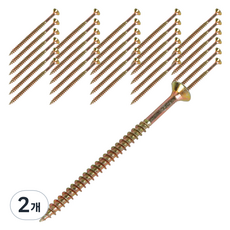 WORKPRO 單刃沉頭膠合板螺絲 5.0 x 80 mm WP361040 60入, 2個
