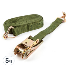 Bonaem 貨物固定帶 自動棘輪綁帶, 5個