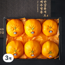 귤탐 고당도 레드향 선물세트, 2kg(5~8입), 3개