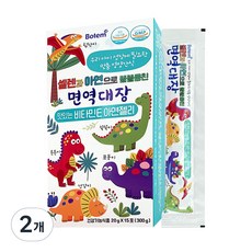 韓國 Botem 維他命E&鋅&硒保健果凍 15條入, 300g, 2盒