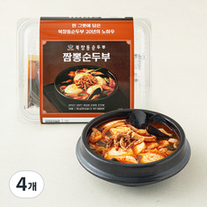 마이셰프 북창동순두부 짬뽕순두부 밀키트 2인분, 725g, 4개