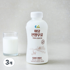 이담 산양우유, 3개, 500ml