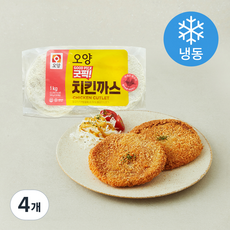 사조오양 굿픽 치킨까스 (냉동), 1kg, 4개