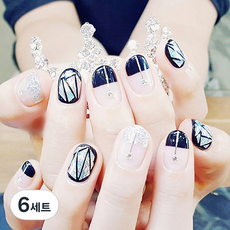 bling bling 指甲貼 女孩迷戀, 4, 6組